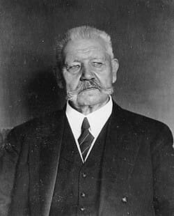 Paul von Hindenburg